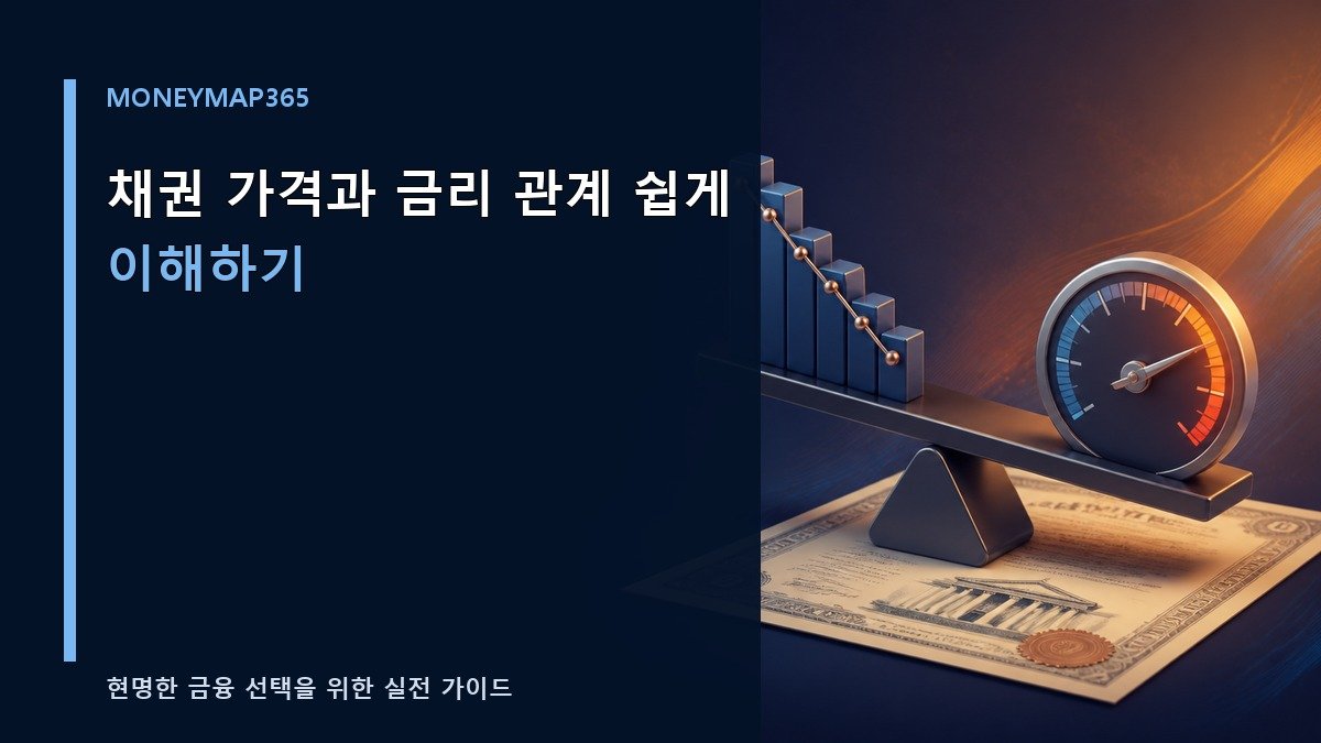 채권 가격과 금리 관계 쉽게 이해하기