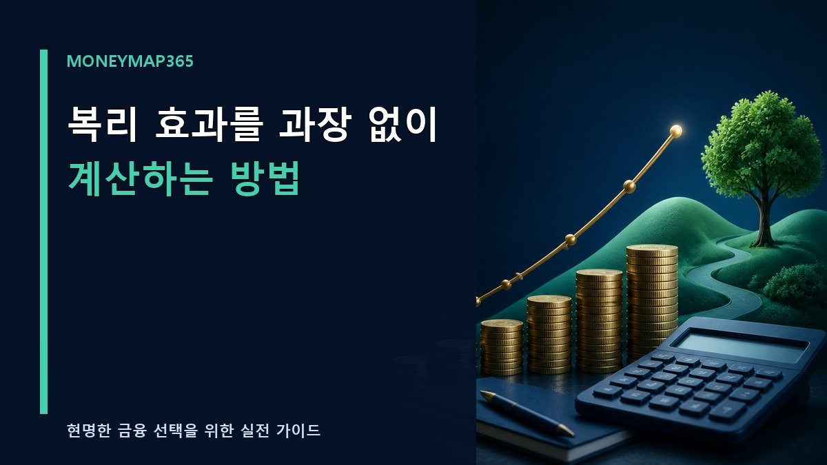 복리 효과를 과장 없이 계산하는 방법