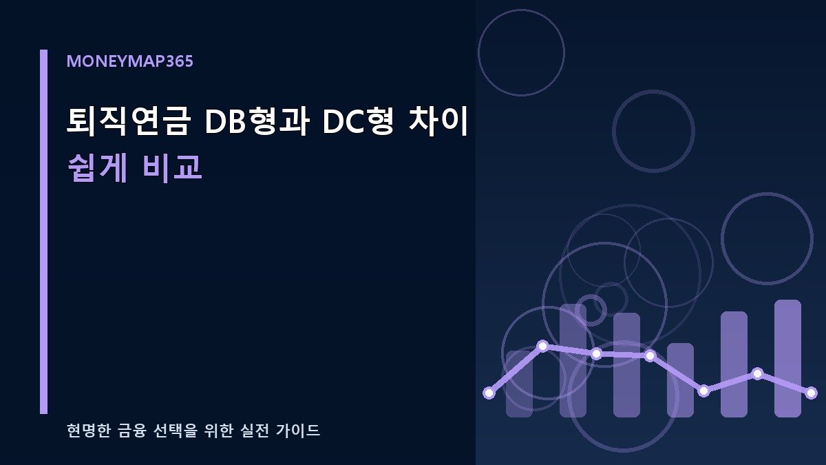 퇴직연금 DB형과 DC형 차이 쉽게 비교