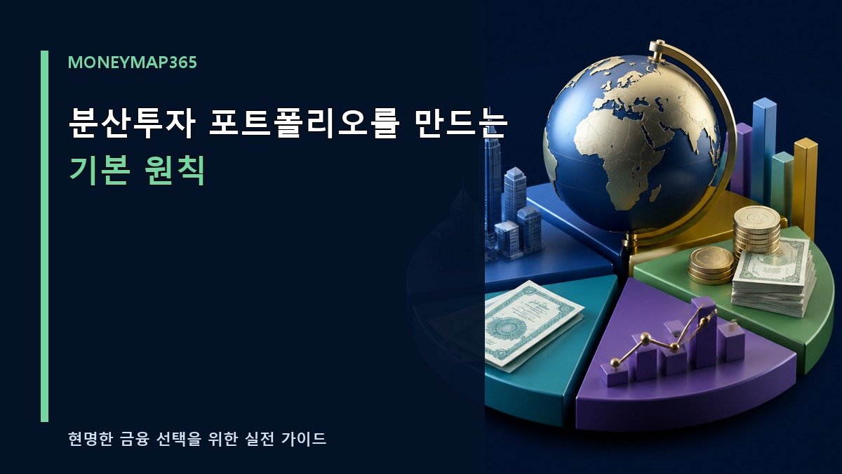 분산투자 포트폴리오를 만드는 기본 원칙