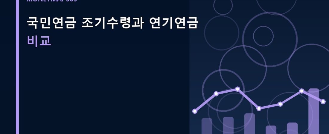 국민연금 조기수령과 연기연금 비교