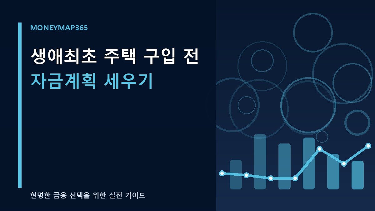 생애최초 주택 구입 전 자금계획 세우기