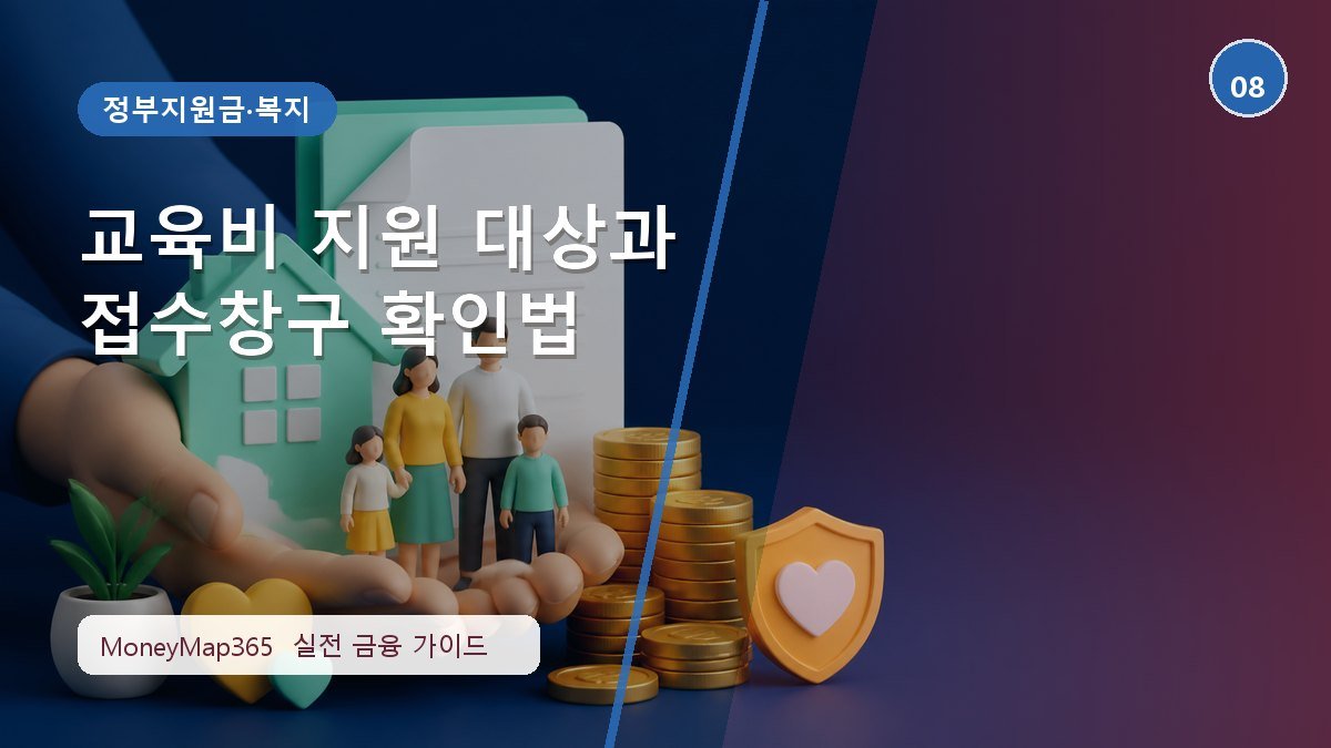 지원금 놓치지 않는 교육비 지원 대상과 접수창구 확인법