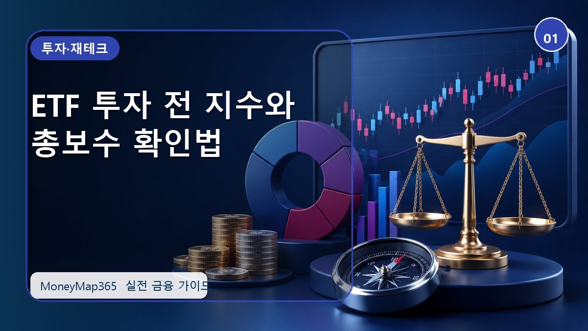 투자 손실 줄이는 ETF 투자 전 지수와 총보수 확인법