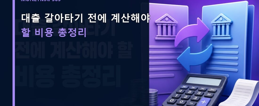 대출 갈아타기 전에 계산해야 할 비용 총정리
