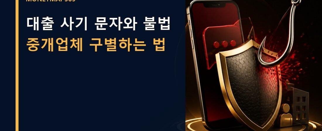 대출 사기 문자와 불법 중개업체 구별하는 법