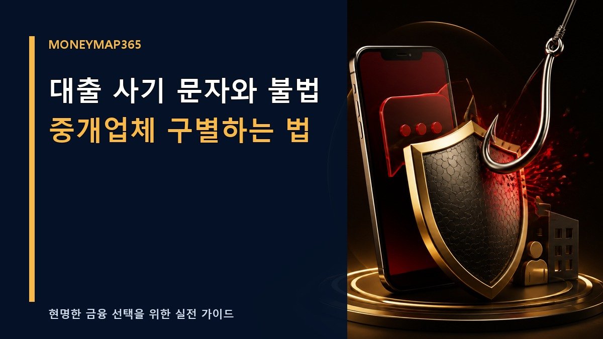 대출 사기 문자와 불법 중개업체 구별하는 법