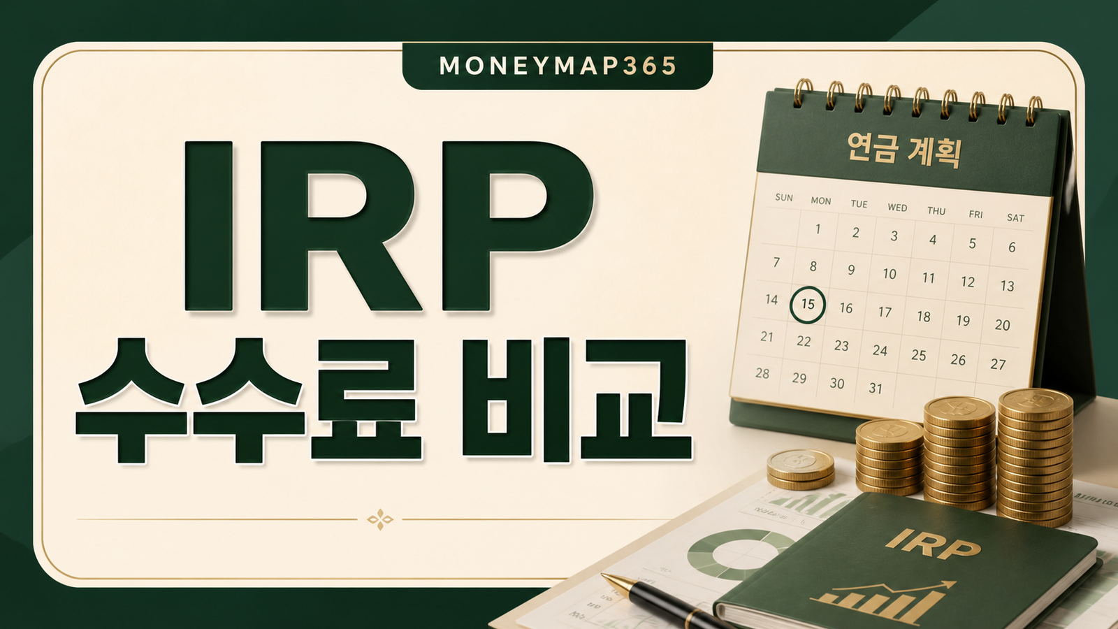 IRP 수수료 0원 광고 전 운용관리·상품보수 비교