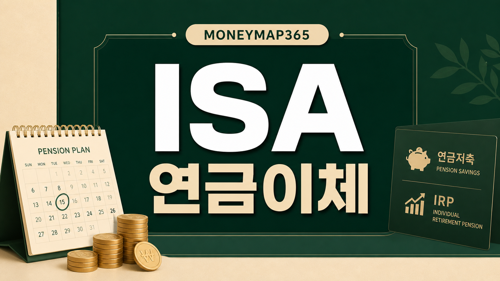 ISA 만기 후 연금저축·IRP 어디로 옮길까?