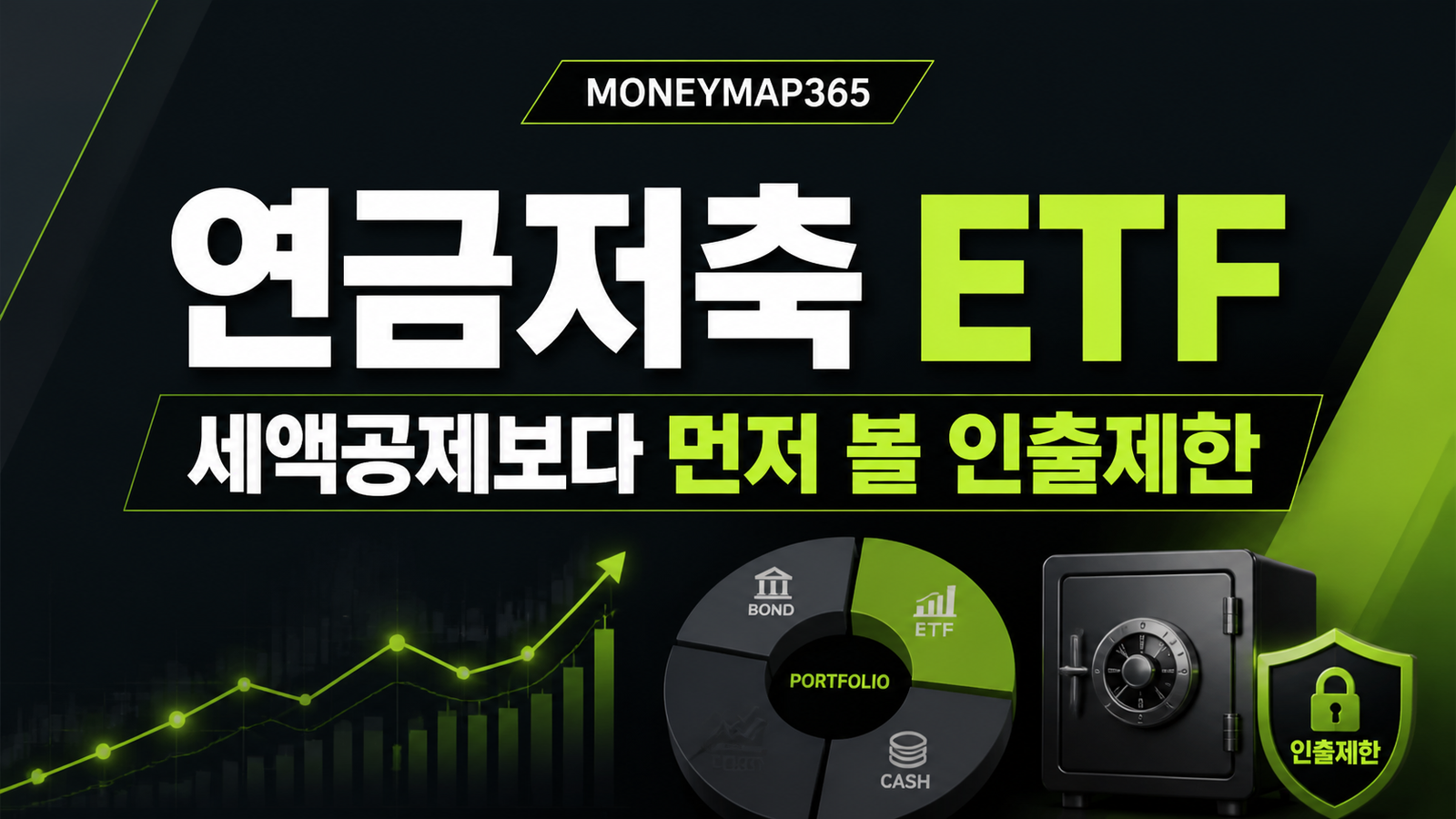 연금저축 ETF, 세액공제보다 먼저 볼 인출제한