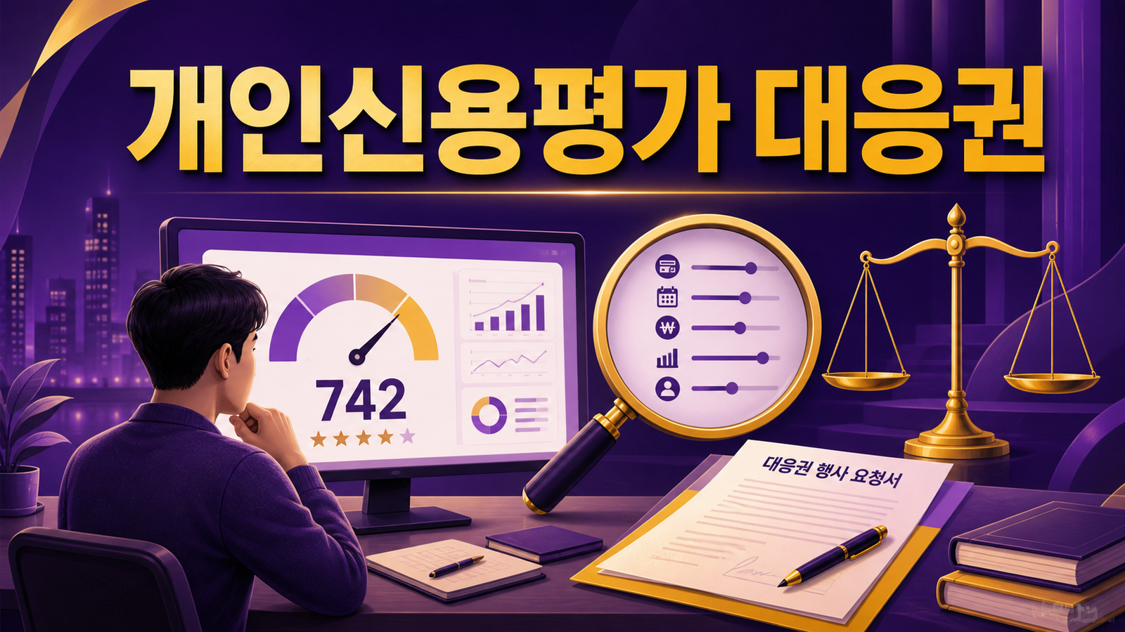 개인신용평가 대응권 신청방법과 확인사항
