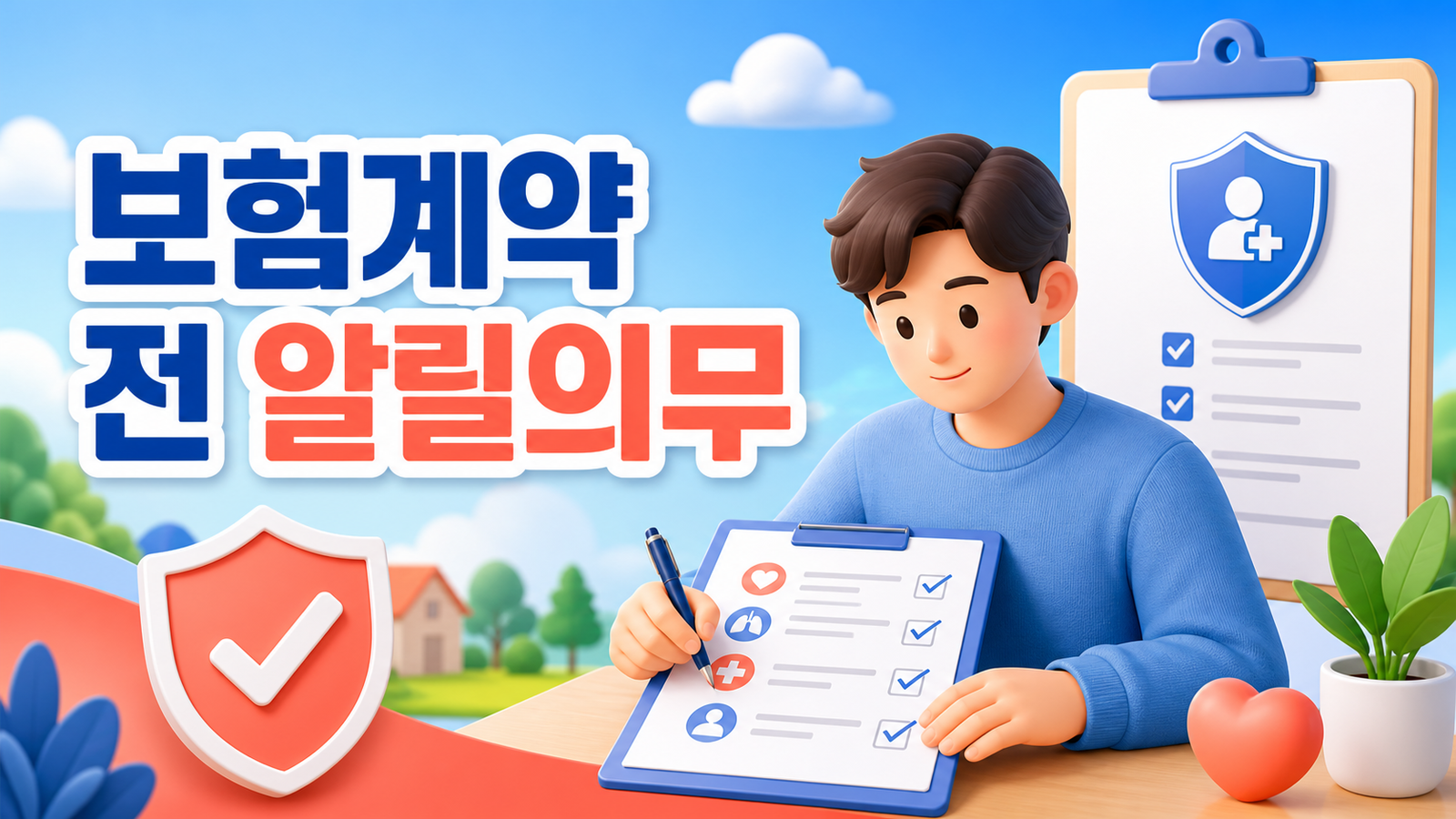 보험계약 전 알릴의무 작성법과 주의사항
