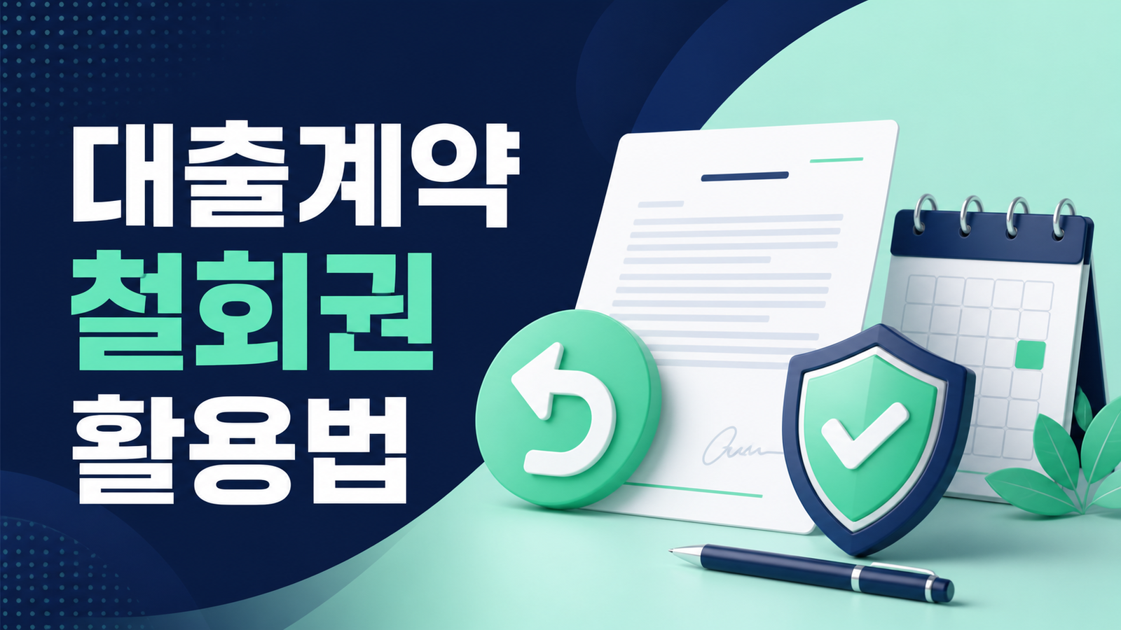 대출계약 철회권 활용법과 신청 전 체크사항
