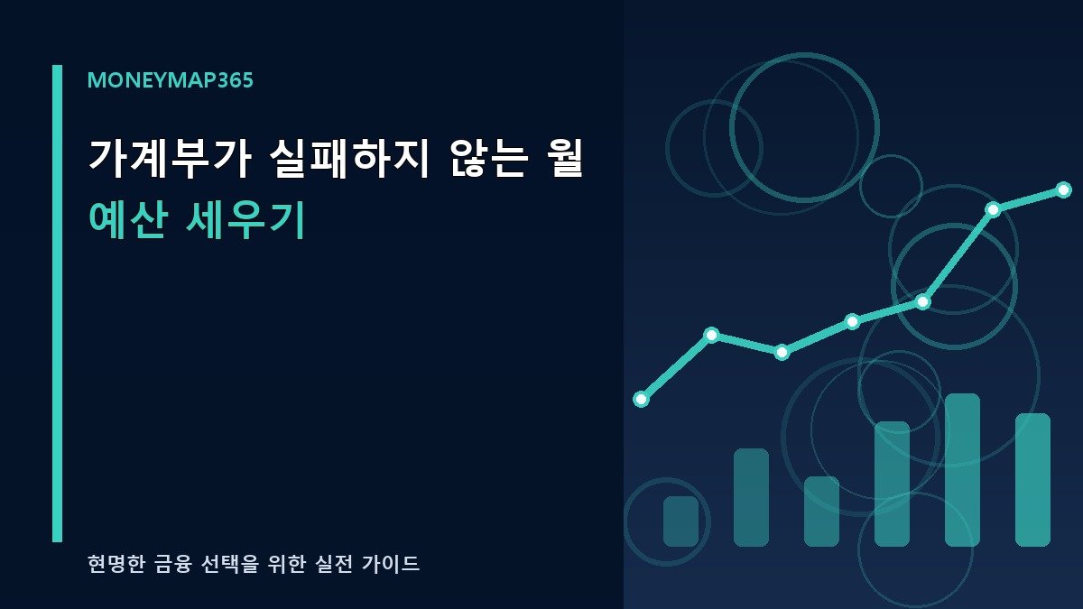 가계부가 실패하지 않는 월 예산 세우기