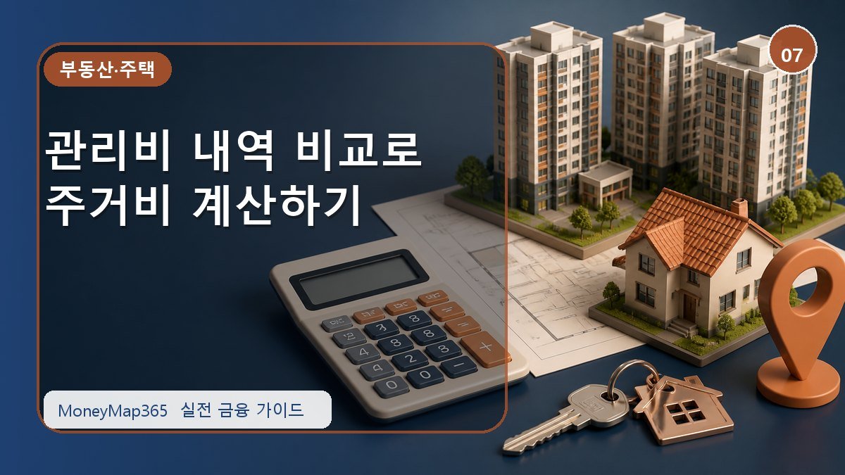계약 전 꼭 보는 관리비 내역 비교로 주거비 계산하기