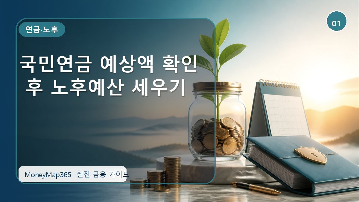 노후자금 지키는 국민연금 예상액 확인 후 노후예산 세우기