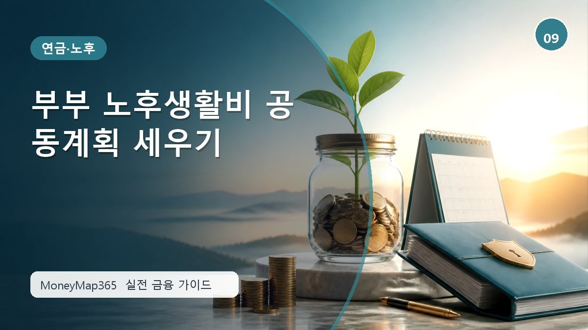 노후자금 지키는 부부 노후생활비 공동계획 세우기